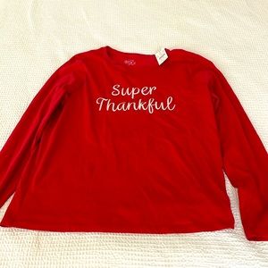 JCREW Collector Tee- Super Thankful